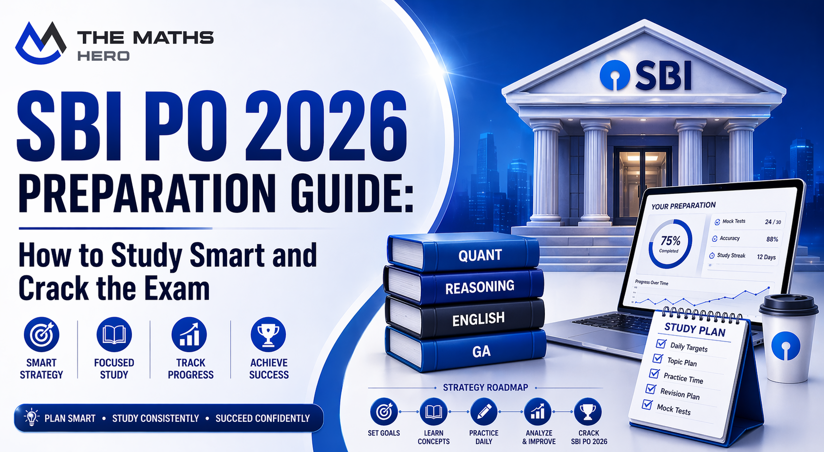 SBI PO 2026 Preparation Guide: How to Study Smart and Crack the Exam