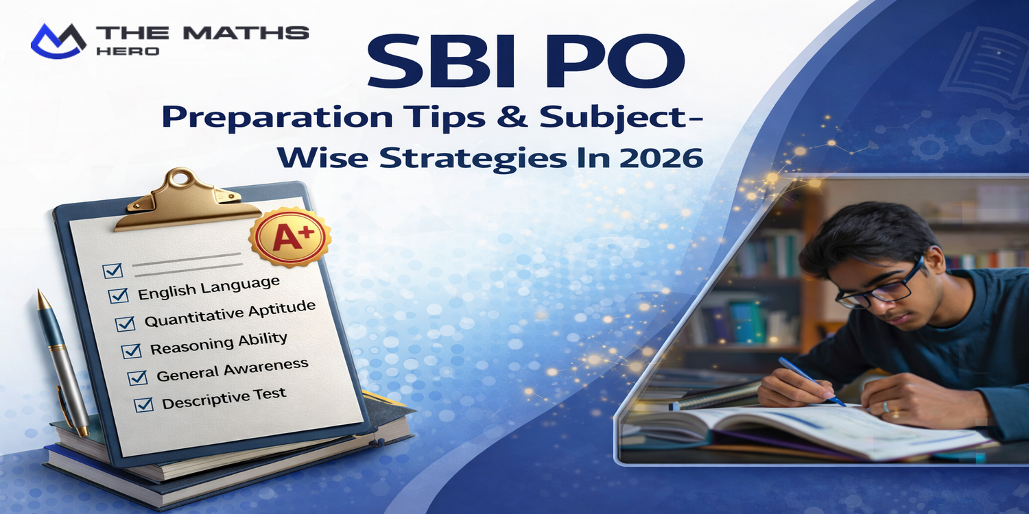 SBI PO Preparation Tips & Subject-Wise Strategies In 2026