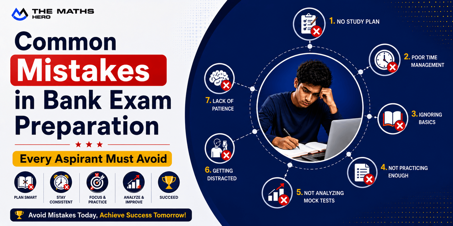 Common Mistakes in Bank Exam Preparation Every Aspirant Must Avoid