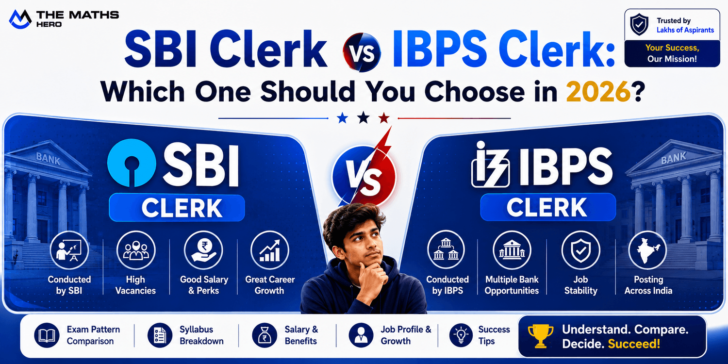 SBI Clerk vs IBPS Clerk: Which One Should You Choose in 2026?