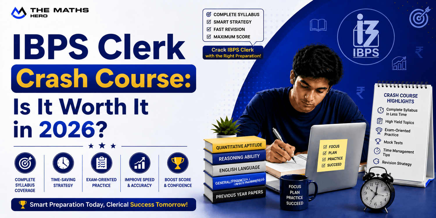 IBPS Clerk Crash Course: Is It Worth It in 2026?