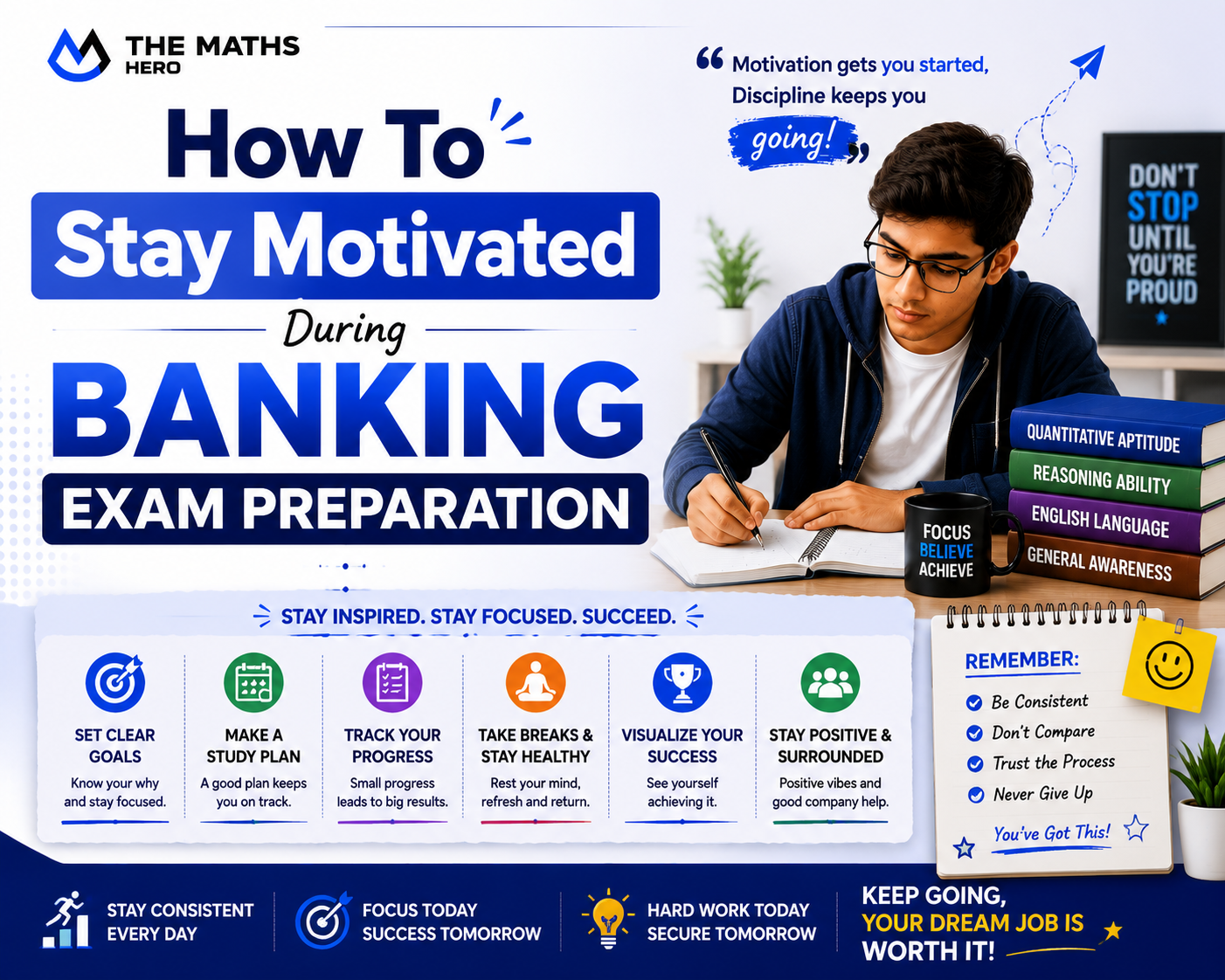 How To Stay Motivated During Banking Exam Preparation