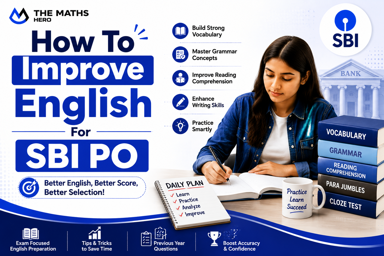 How To Improve English For SBI PO