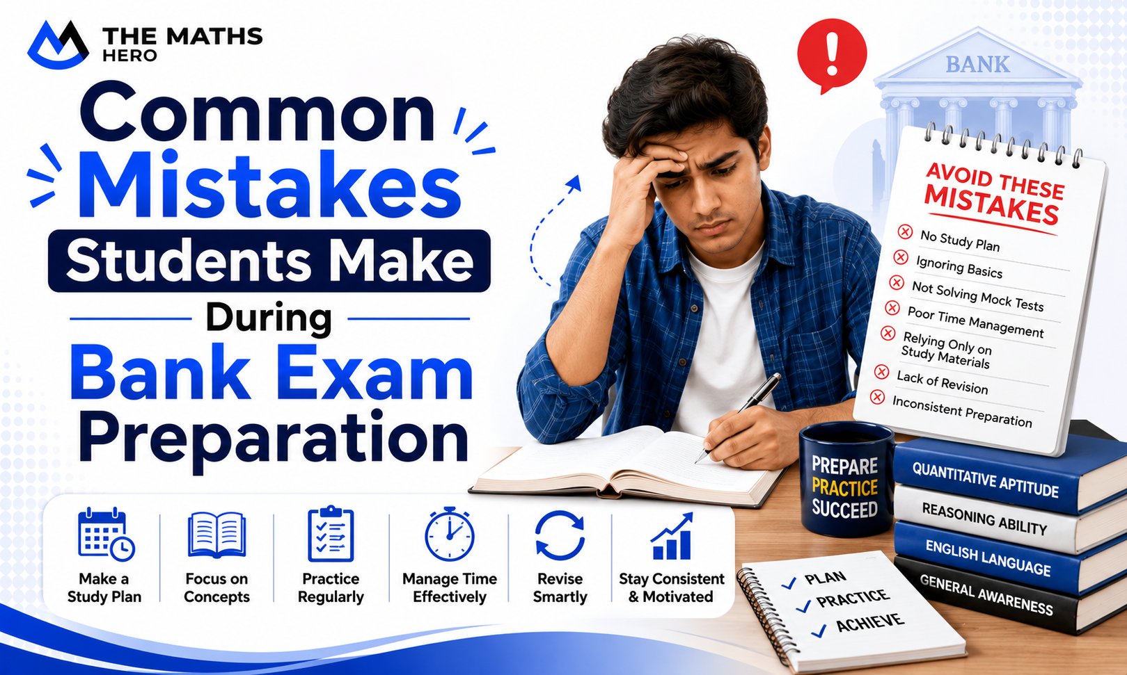 Common Mistakes Students Make During Bank Exam Preparation